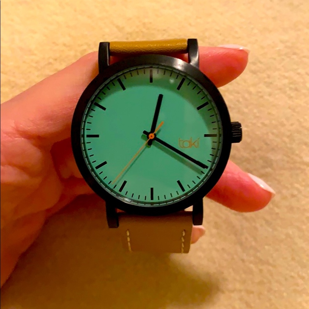 Brand new Taki teal watch